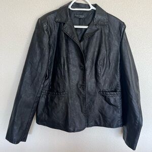Bagatelle collection leather jacket